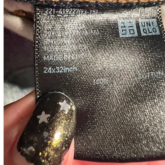 UNIQLO INES DE LA FRESSANGE Paris Dark Wash Wide Leg Jeans Size 24 - Picture 8 of 8